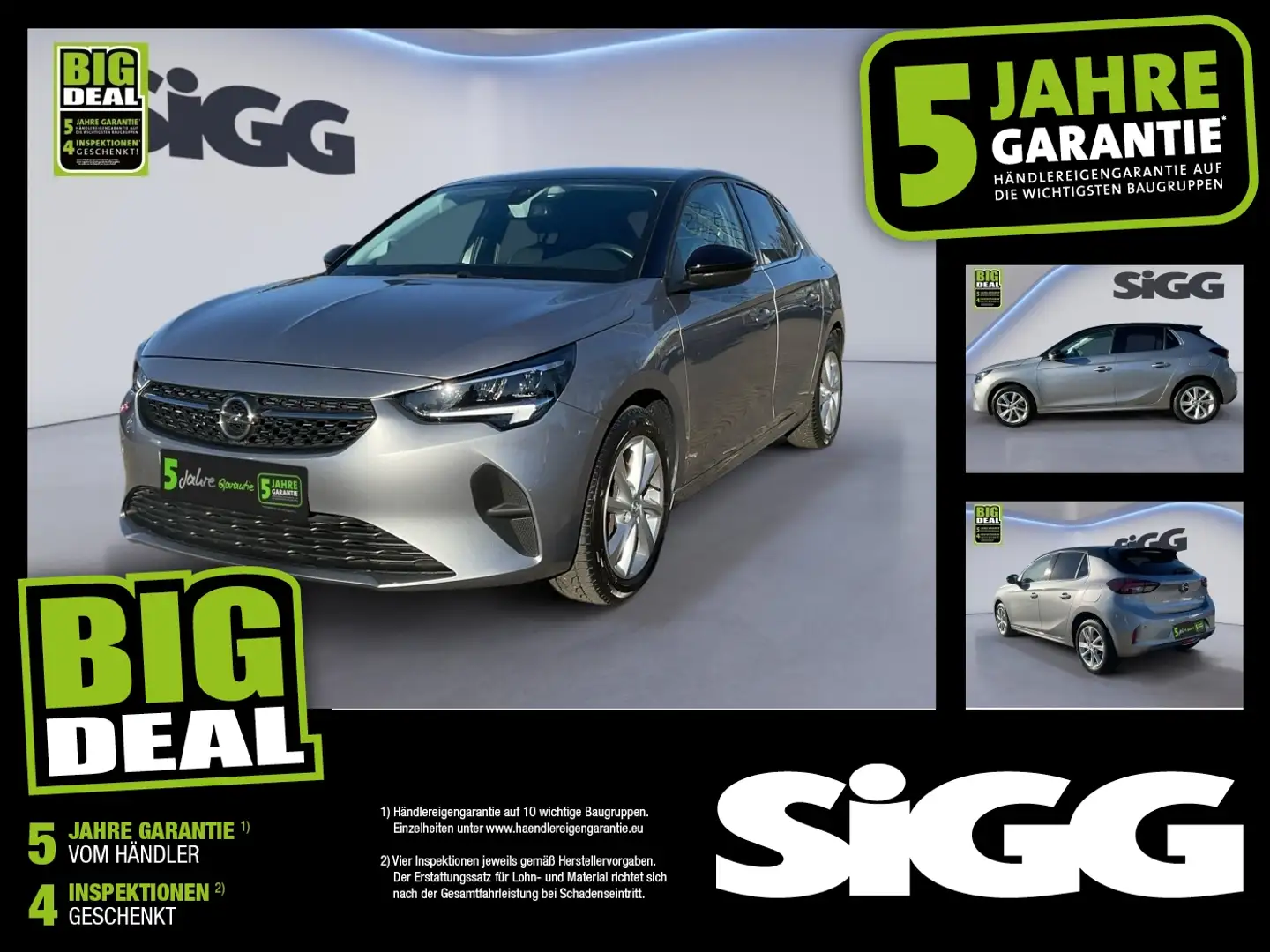 Opel Corsa 1.2 Elegance - Ausstattung mit Kamera Gris - 1