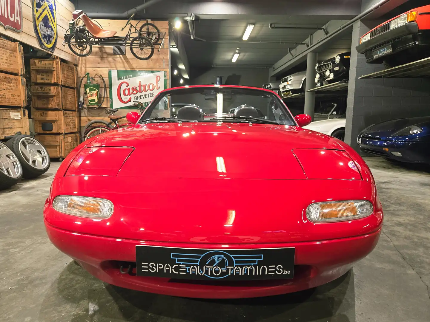 Mazda MX-5 1.6i-16v airco VENDUE POUR CAUSE DECES Rouge - 2