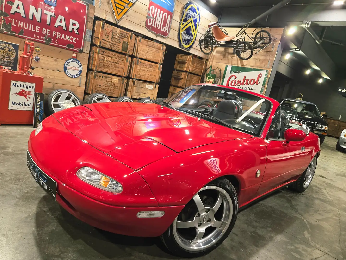 Mazda MX-5 1.6i-16v airco VENDUE POUR CAUSE DECES Rouge - 1