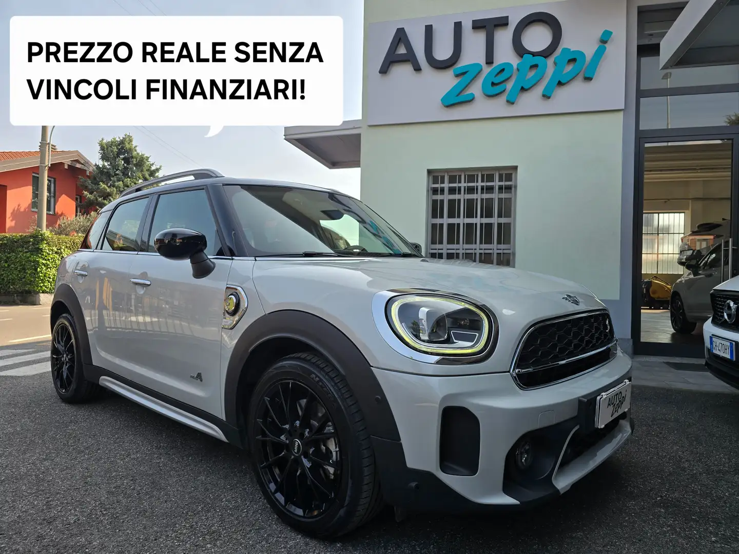 MINI Cooper SE Countryman 1.5 ALL4 AUT./FULL LED+18"+ACC/IBRIDA PLUG-IN Blanc - 1