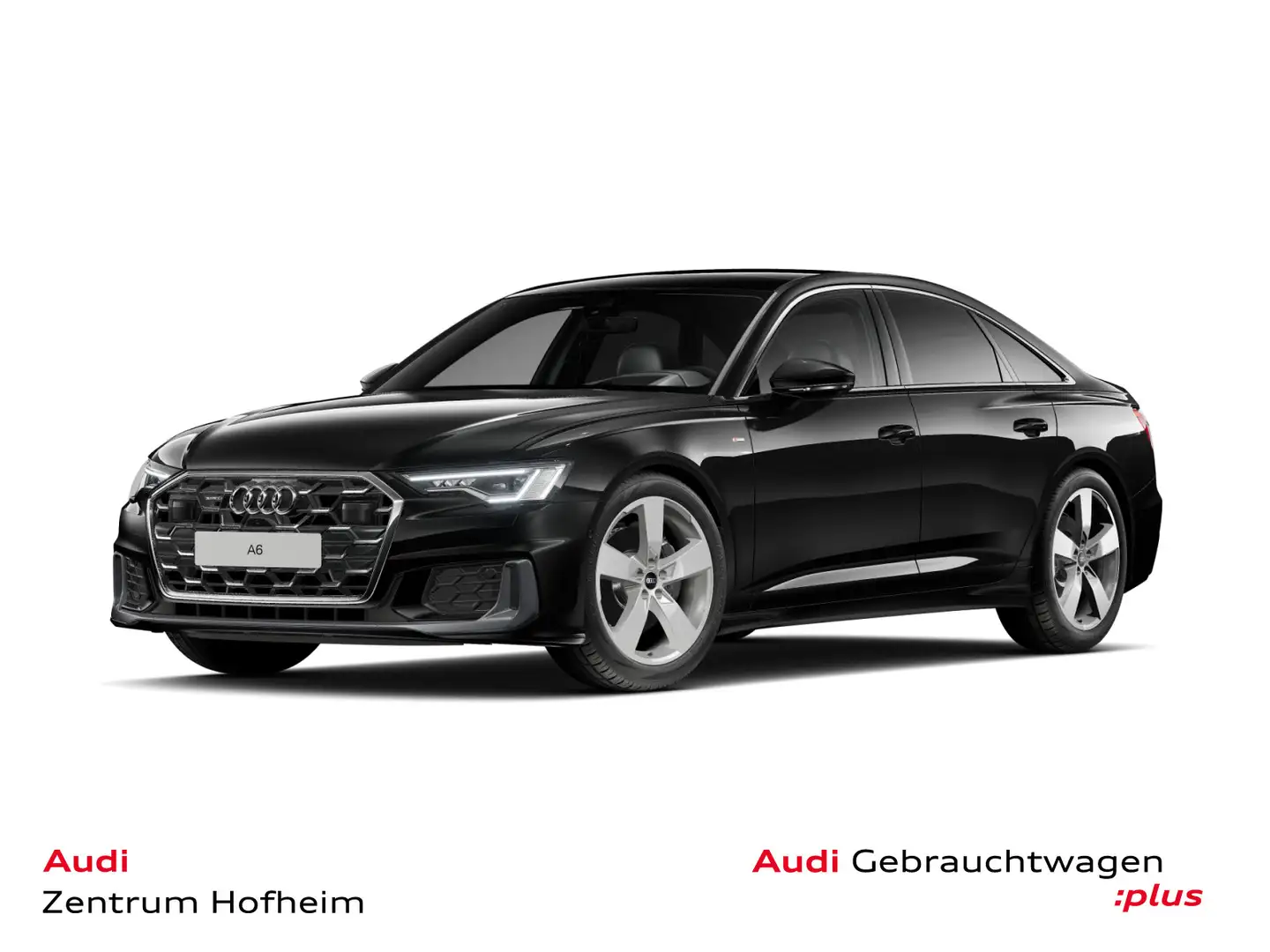 Audi A6 50 TDI qu S line tip*HUD*Pano*Matri Schwarz - 1
