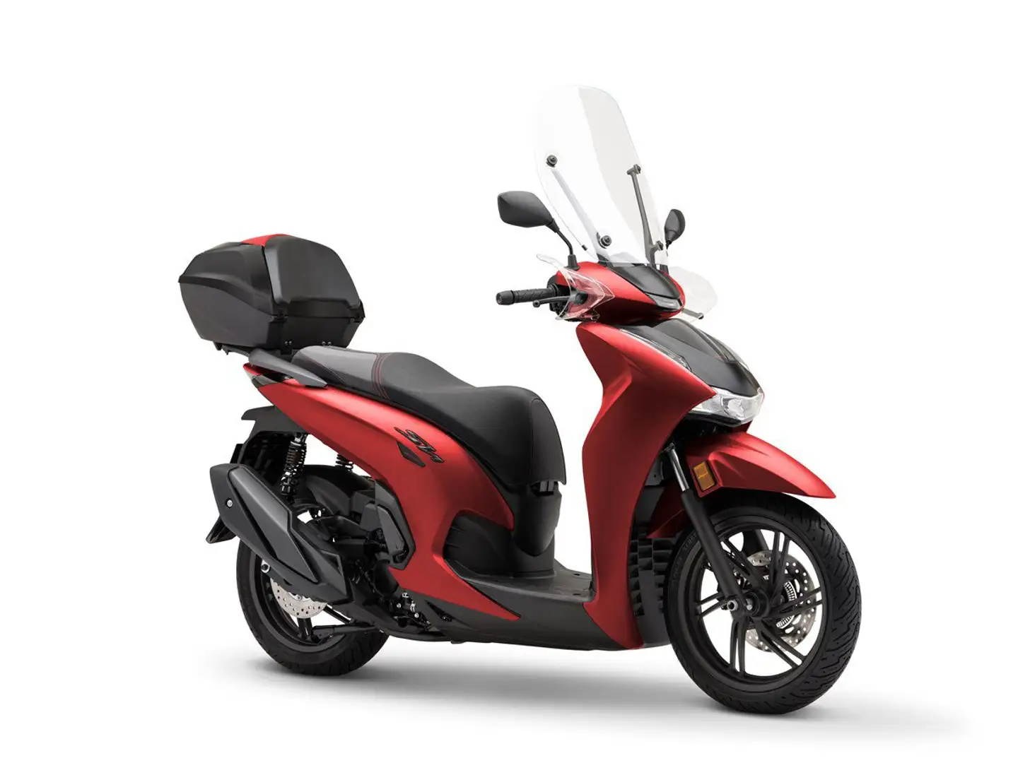 Honda SH 350i ABS YM 2025 - SPORTY Matte Pearl Diaspro Red - 2
