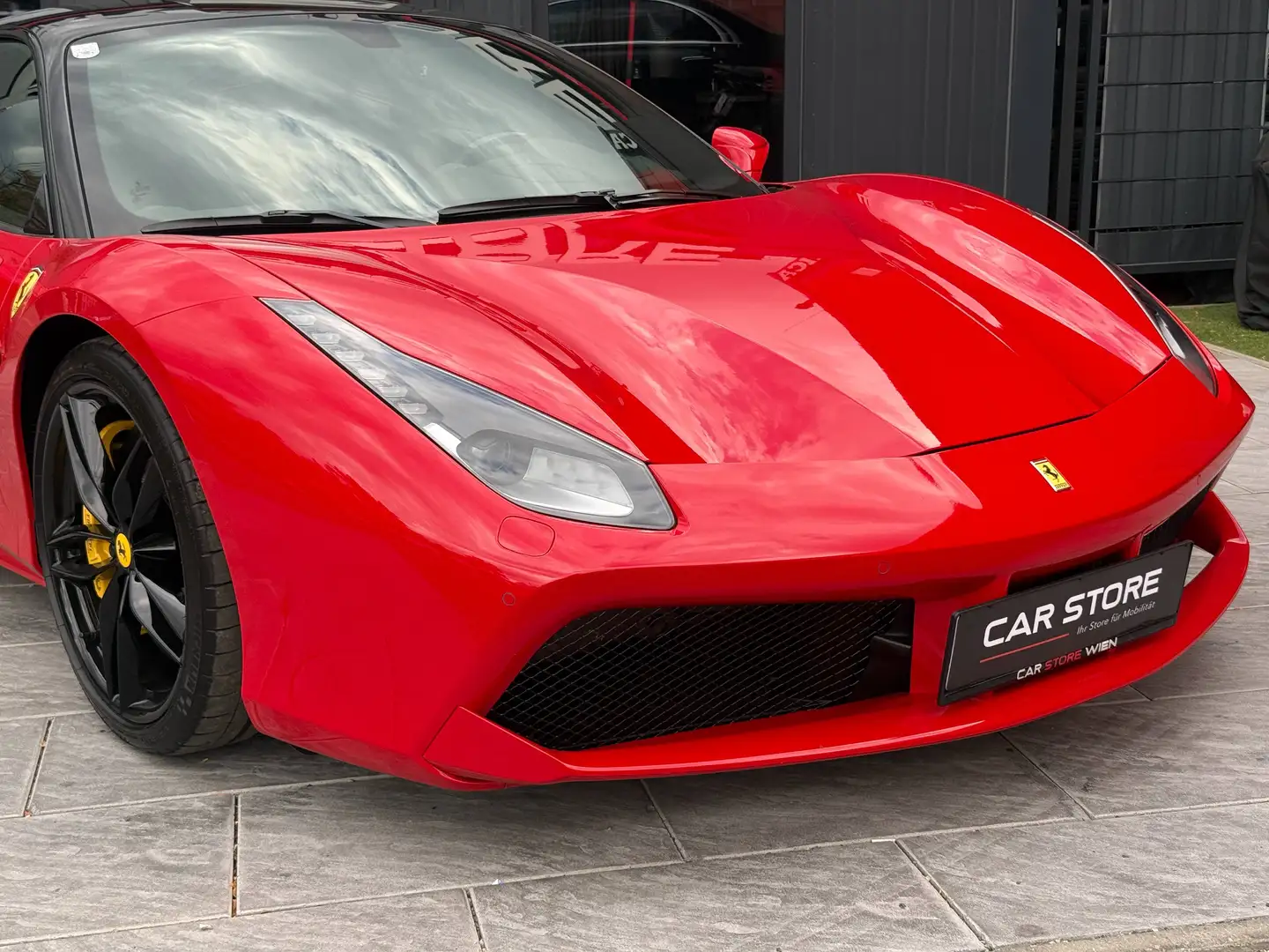 Ferrari 488 |GTB|Carbon|1Besitz|Lift|Ferrari Approved|Europa Bestpreis Rot - 2