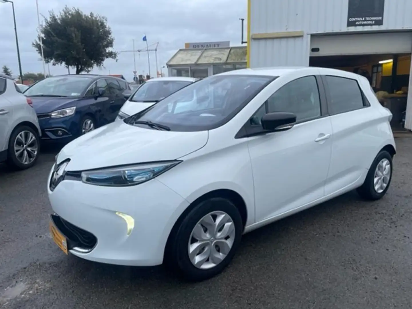 Renault ZOE Life charge normale Blanc - 1