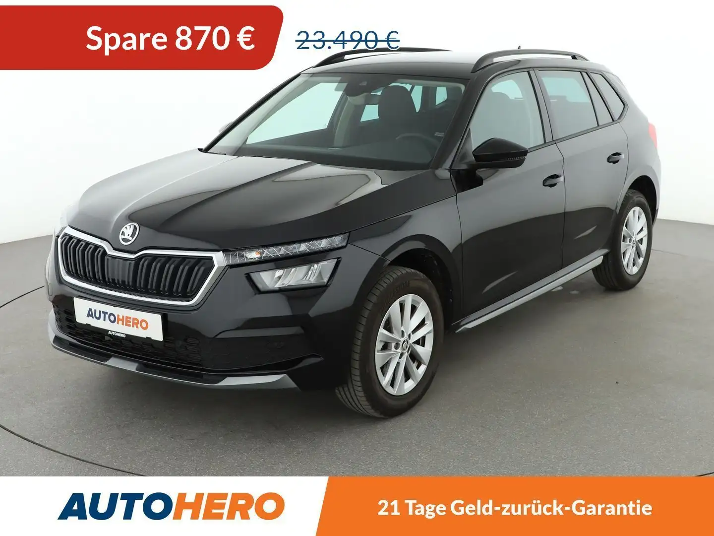 Skoda Kamiq 1.0 TSI Style Aut.*LED*TEMPO*SHZ*LHZ*ALU*KLIMA* Schwarz - 1