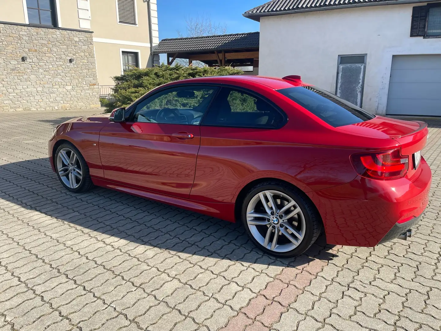 BMW 228 228i Coupe M Sport Red - 2