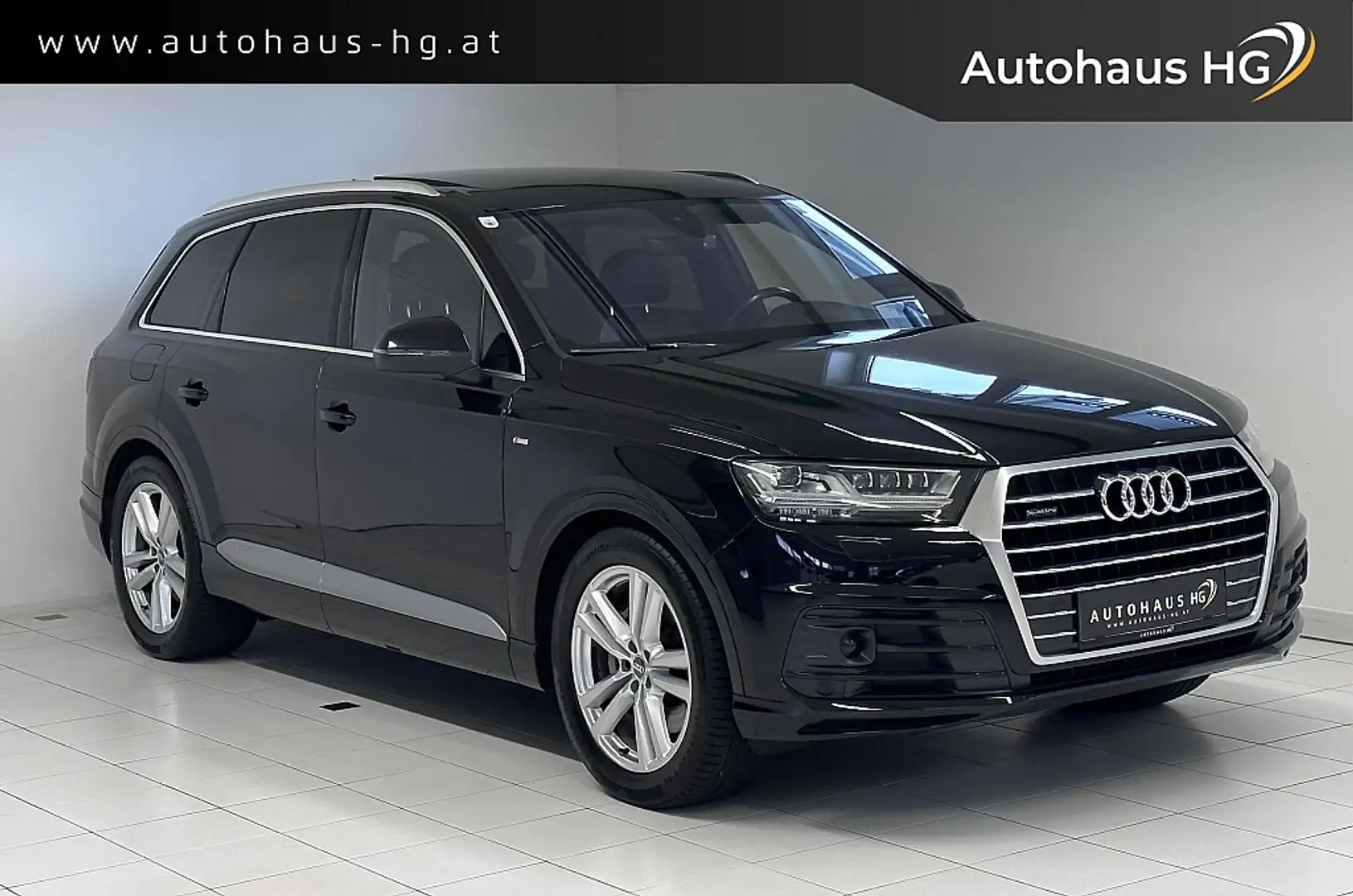 Audi Q7 3,0 TDI quattro Tiptronic*S-LINE*VOLL*7-SITZER*... Schwarz - 1