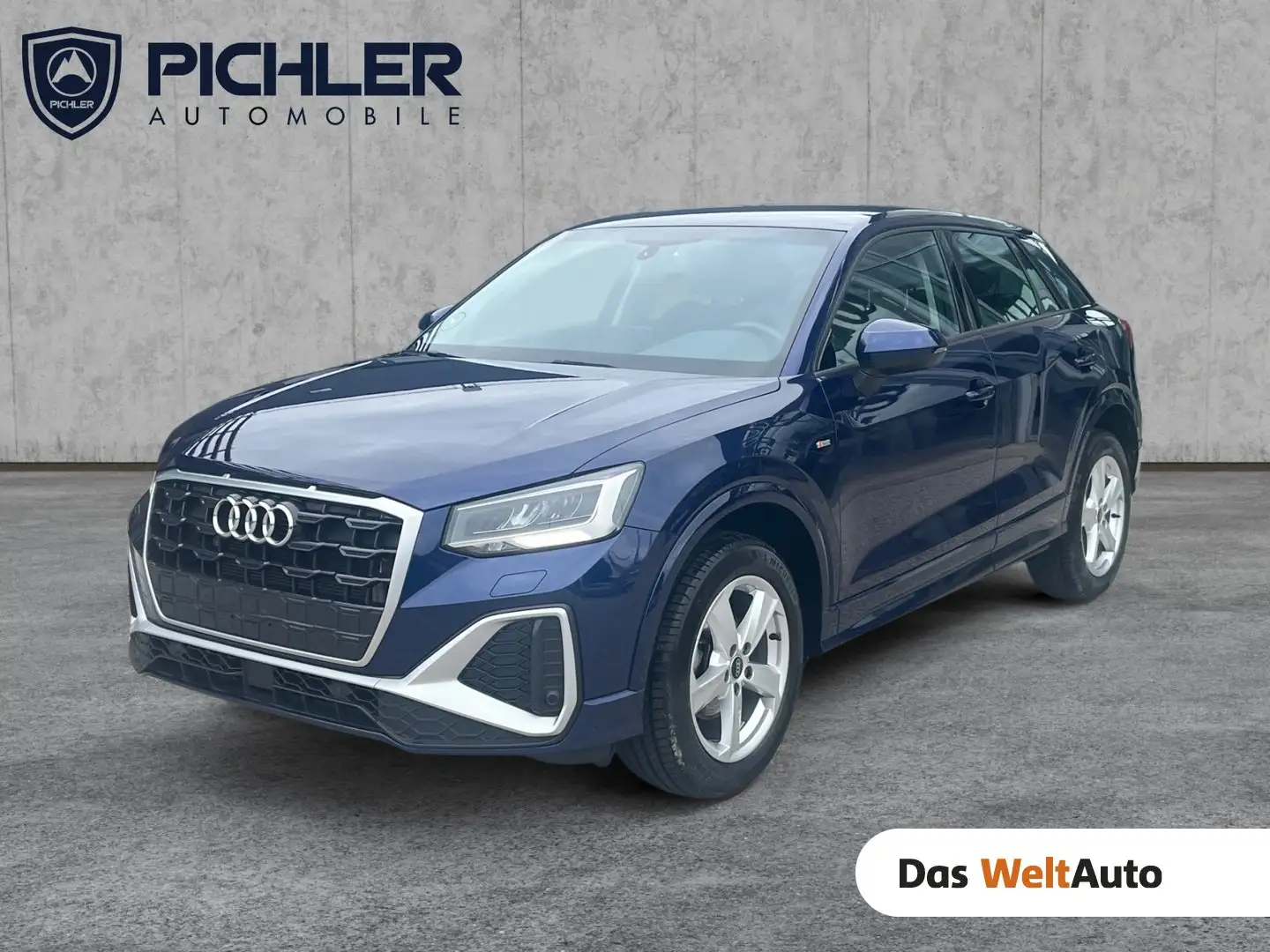 Audi Q2 35 TFSI S line Blau - 1