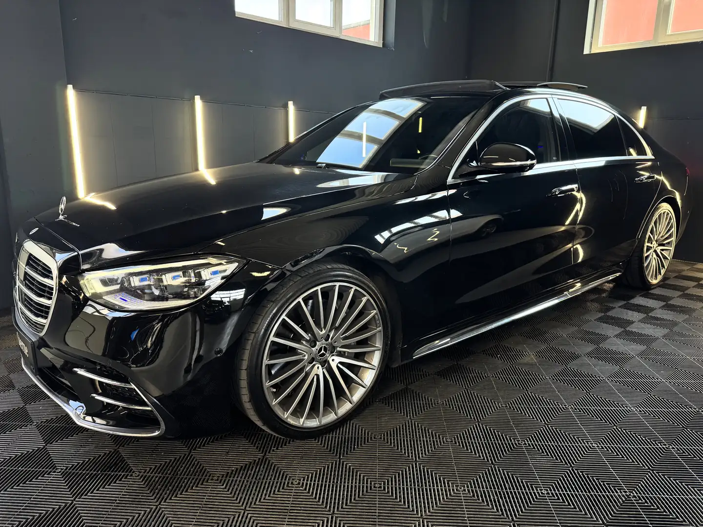 Mercedes-Benz S 580 S 580 4Matic L 1.Besitz/AMG/Chauffeur/4D Burmester Schwarz - 2