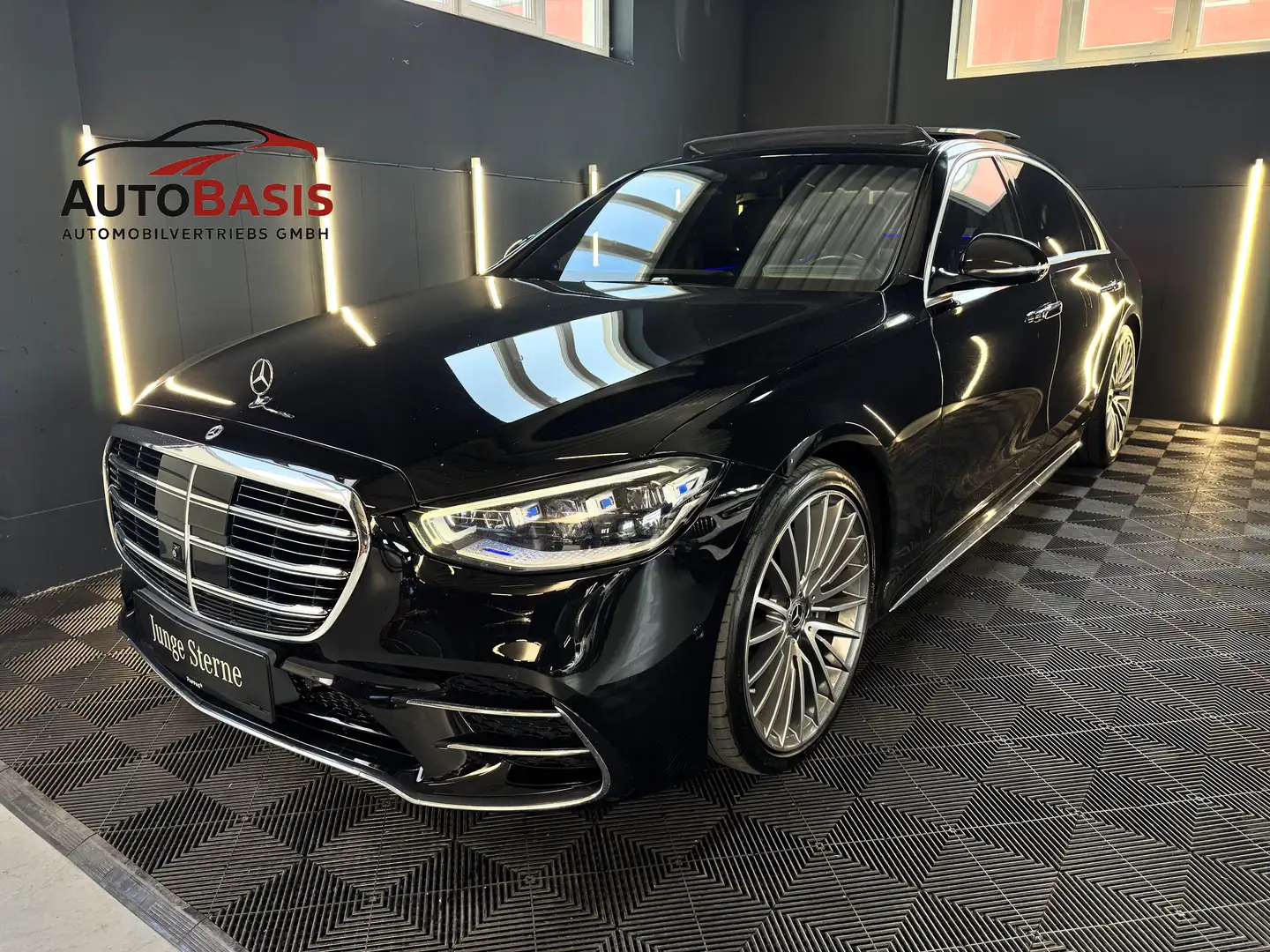 Mercedes-Benz S 580 S 580 4Matic L 1.Besitz/AMG/Chauffeur/4D Burmester Schwarz - 1
