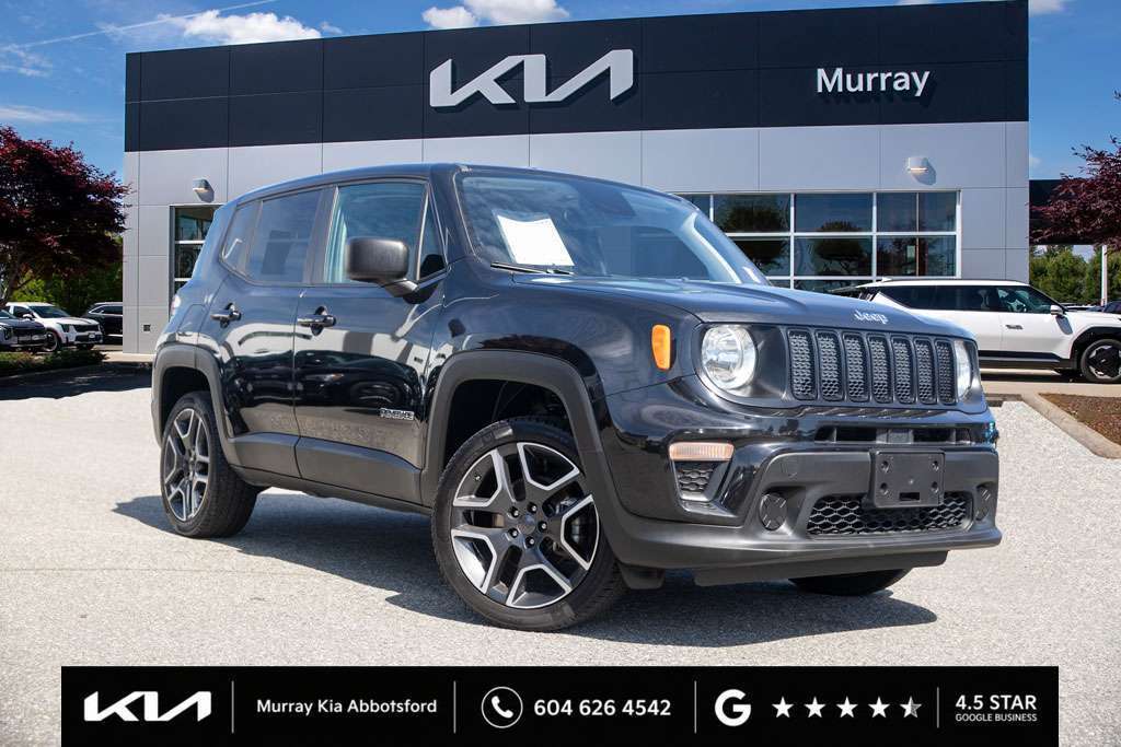Black 2021 Jeep Renegade SUV / Crossover Four-Wheel Drive Automatic