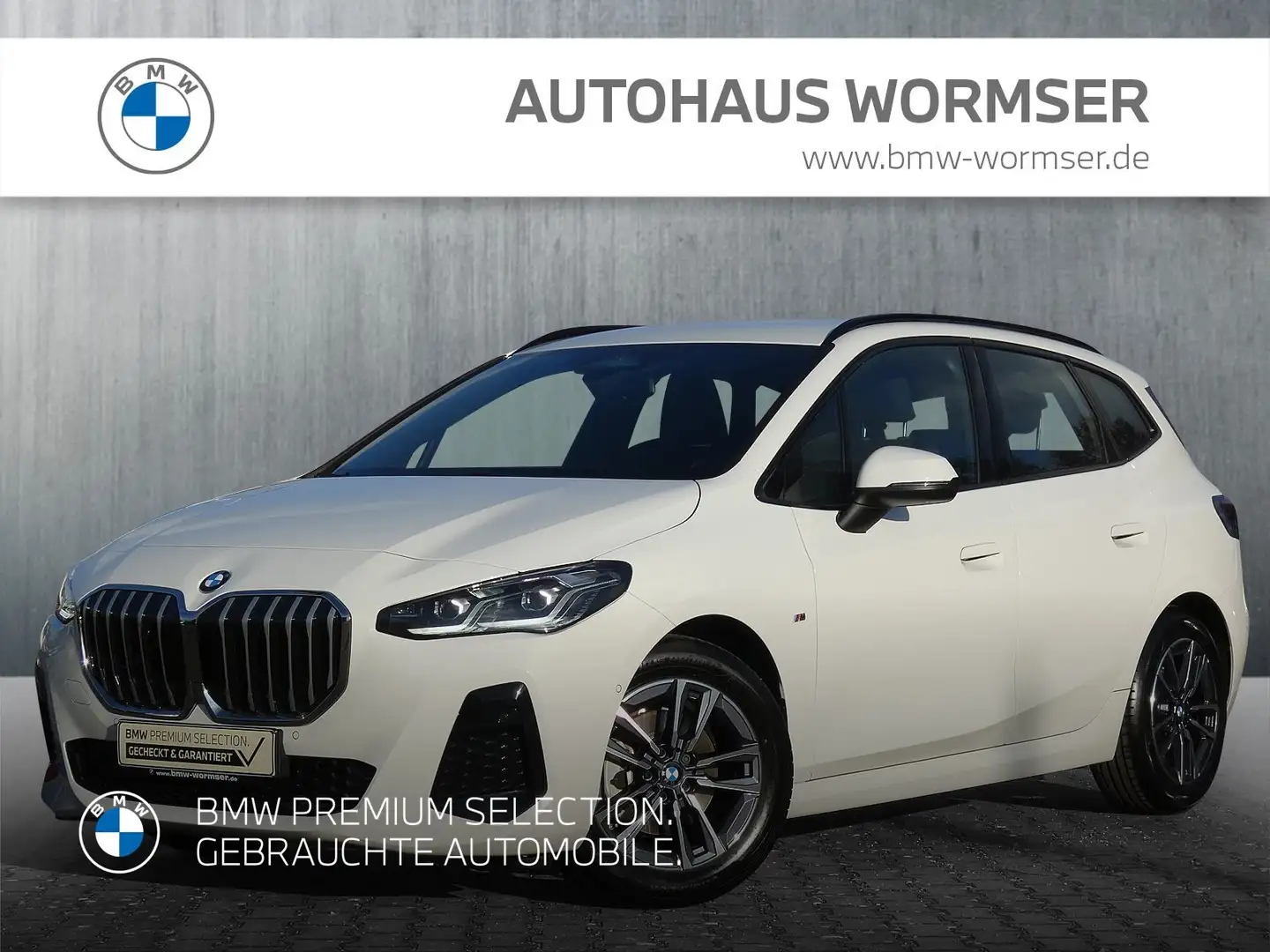 BMW 218 i Active Tourer M Sportpaket HK HiFi DAB LED Blanc - 1