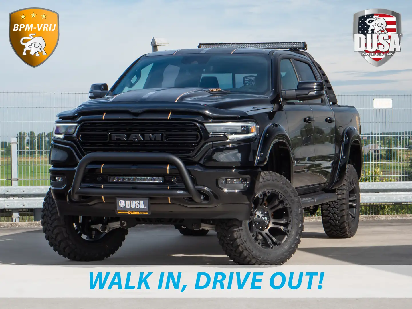 Dodge RAM | BPM-VRIJ | 1500 | Limited | 5.7 V8 HEMI | Rocky Zwart - 1
