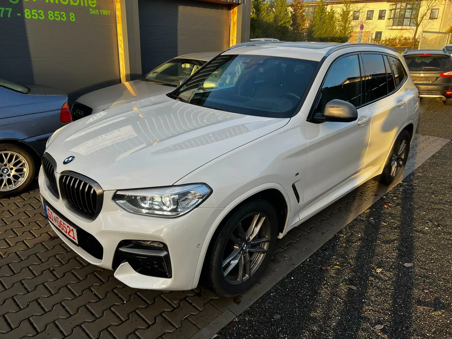 BMW X3 M40 i-Pano-Standheiz-Navi-LED-125 TKM Weiß - 2