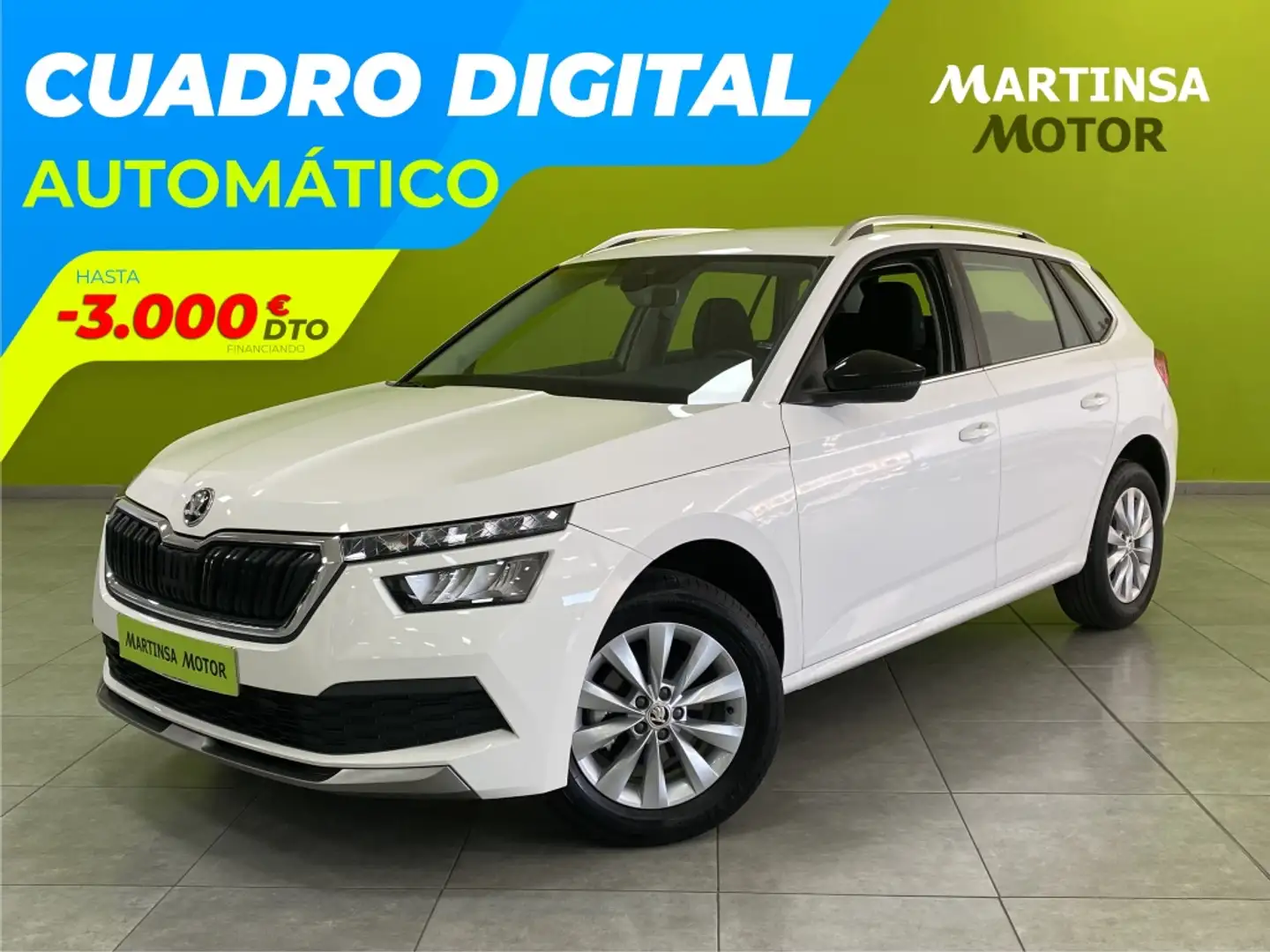 Skoda Kamiq 1.0 TSI Ambition 81kW DSG Blanc - 1