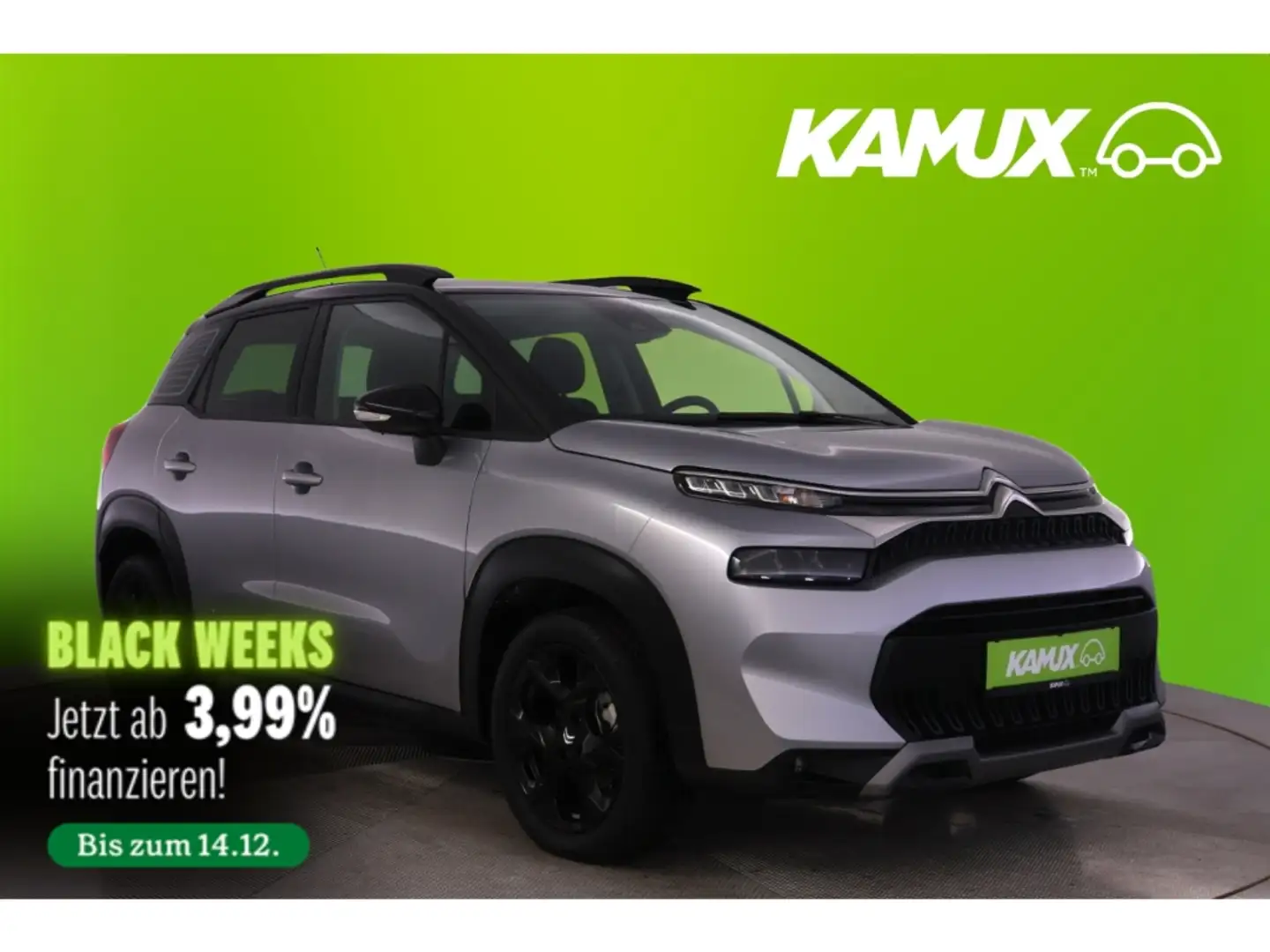 Citroen C3 Aircross 1.2PureTech 110 Max+LED+NAVI+KAMERA Grau - 1