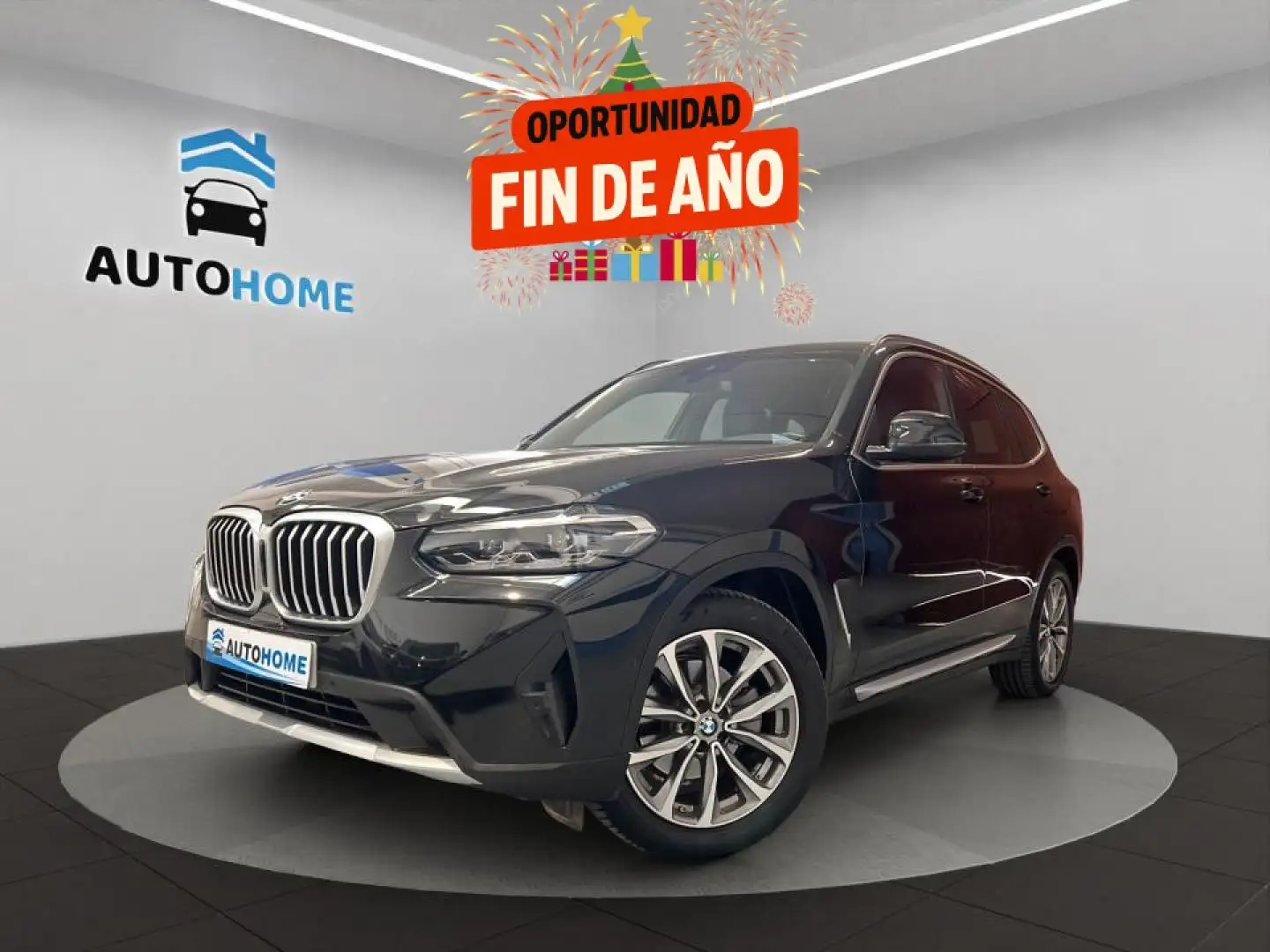 BMW X3 xDrive 20dA xLine Zwart - 1