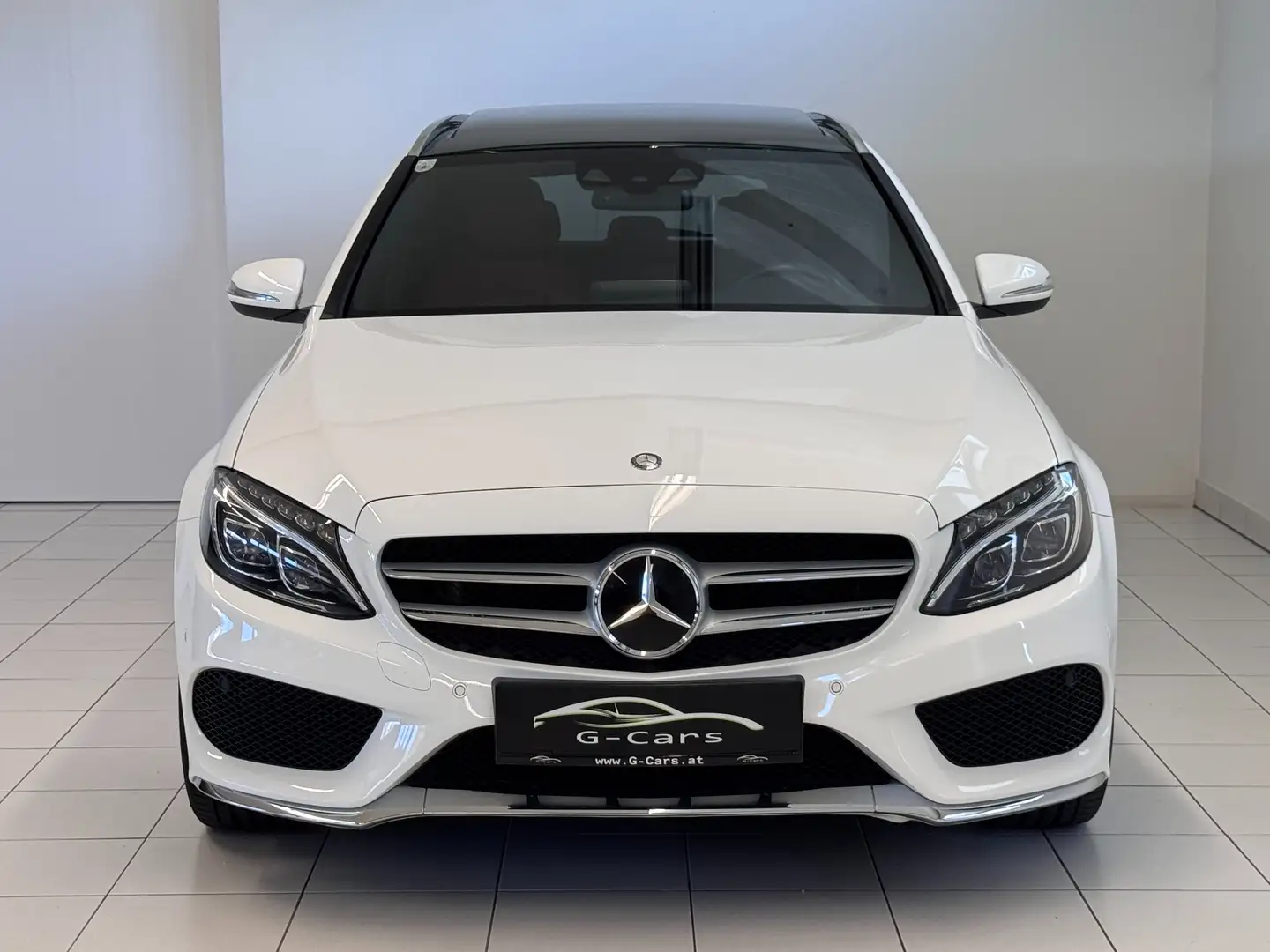Mercedes-Benz C 250 T BlueTEC 4MATIC AMG Line Aut. +PANO+AHK+LED+MEGA Weiß - 2