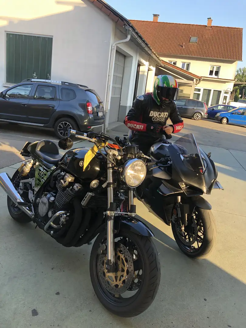 Yamaha XJR 1200 Cafe Racer Чёрный - 2