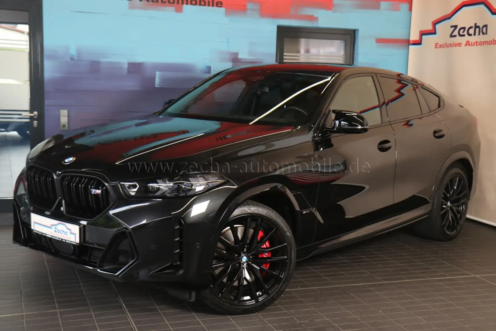 BMW X6 M M-SportPRO.AHK.Panod.Standhzg.Sitzbel.DrivProf Noir - 1