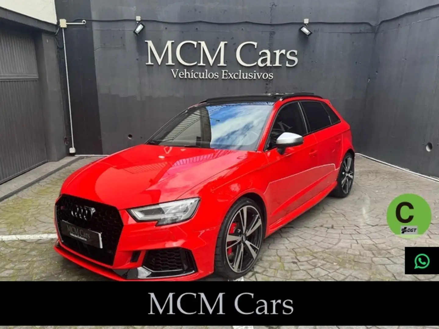 Audi RS3 Sportback 2.5 TFSI quattro S tronic 294kW Rojo - 1