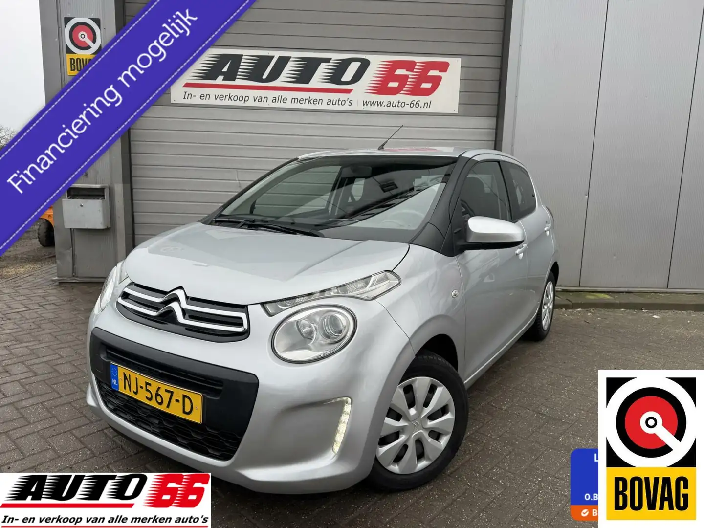 Citroen C1 1.0 e-VTi Airscape Feel AIRCO 5 drs Сірий - 1