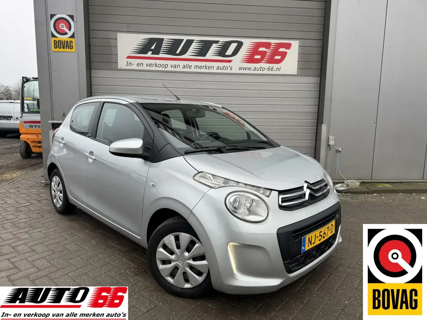 Citroen C1 1.0 e-VTi Airscape Feel AIRCO 5 drs Сірий - 2