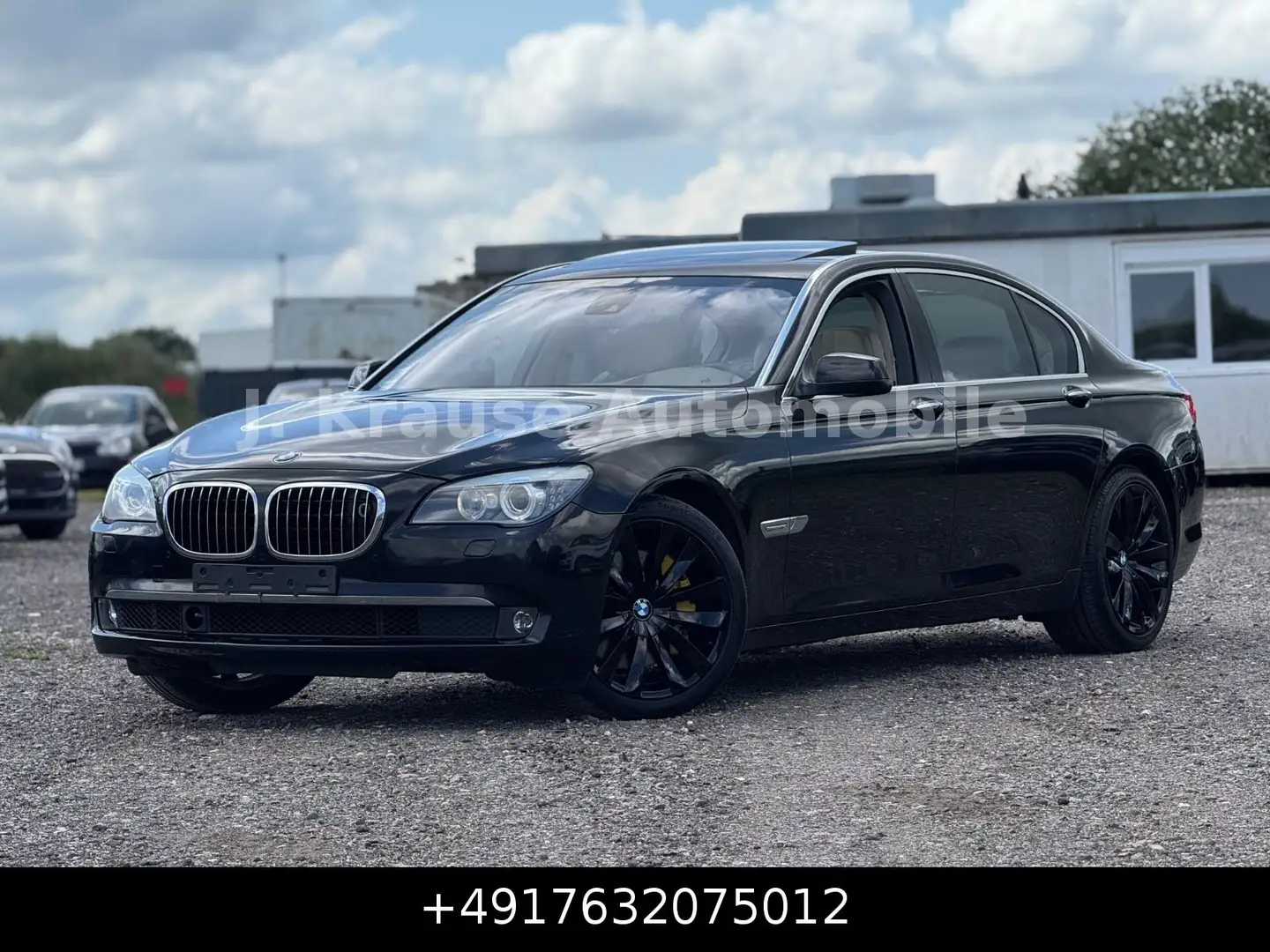 BMW 750 Li Head-Up Fond-Entertainment 2Hd Mega Voll Negro - 1