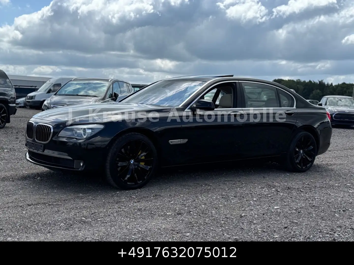 BMW 750 Li Head-Up Fond-Entertainment 2Hd Mega Voll Negro - 2