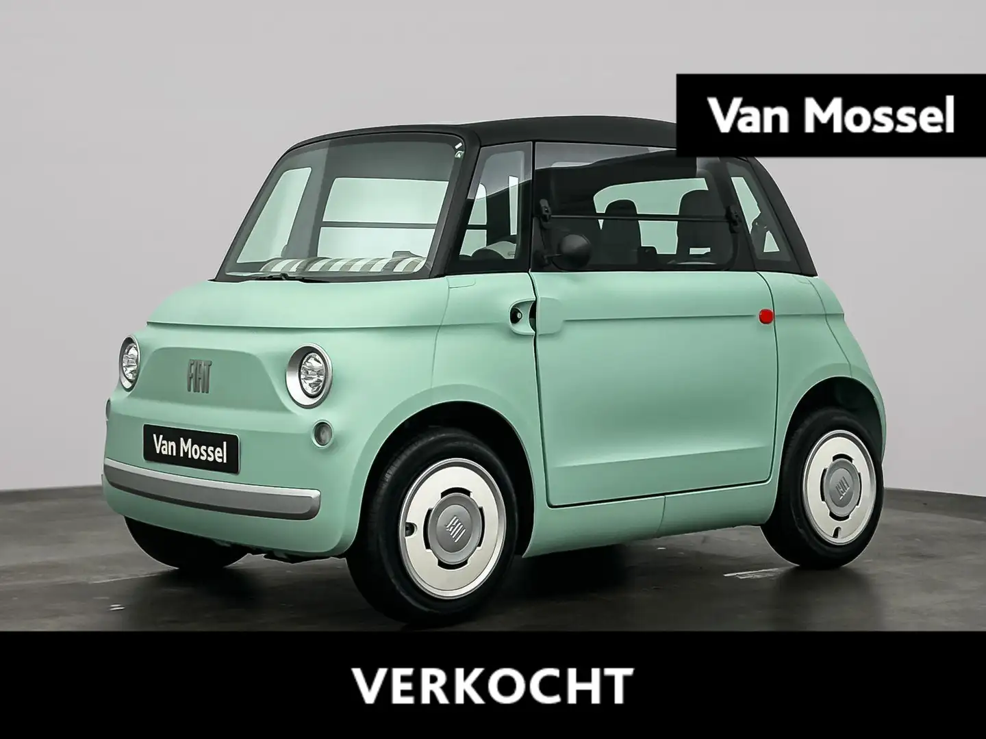 Fiat Topolino | Led Verlichting | Panorama dak | Smartphone houd Verde - 1
