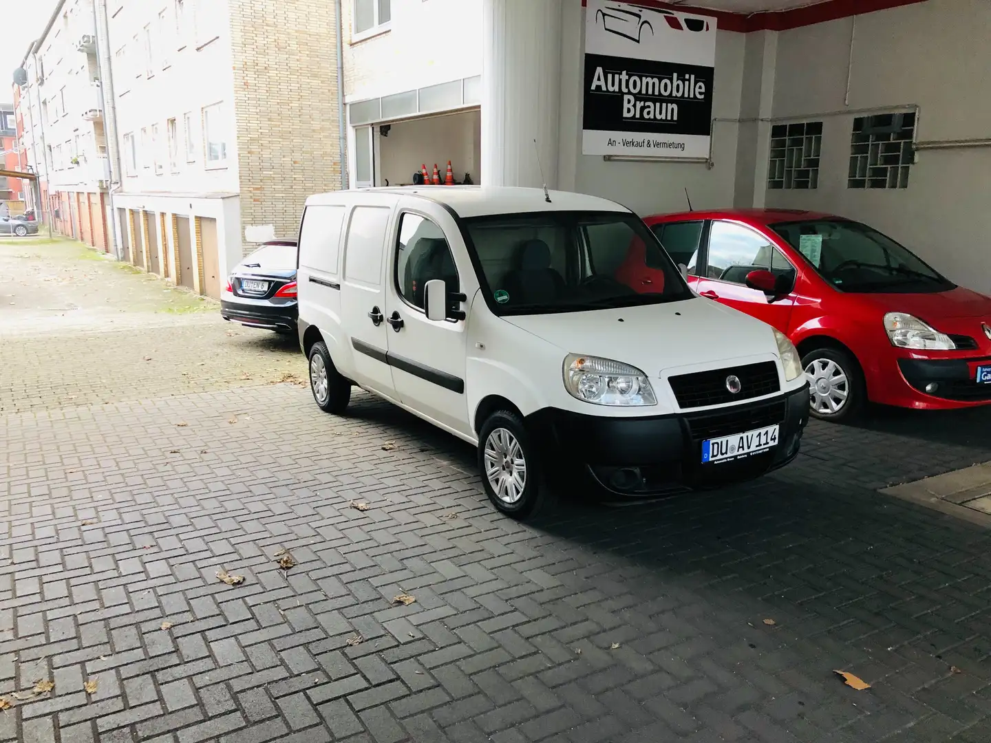 Fiat Doblo CARGO 1.9 JTD SX Maxi Kasten +ABS+SERVO+2 HAND Blanc - 2