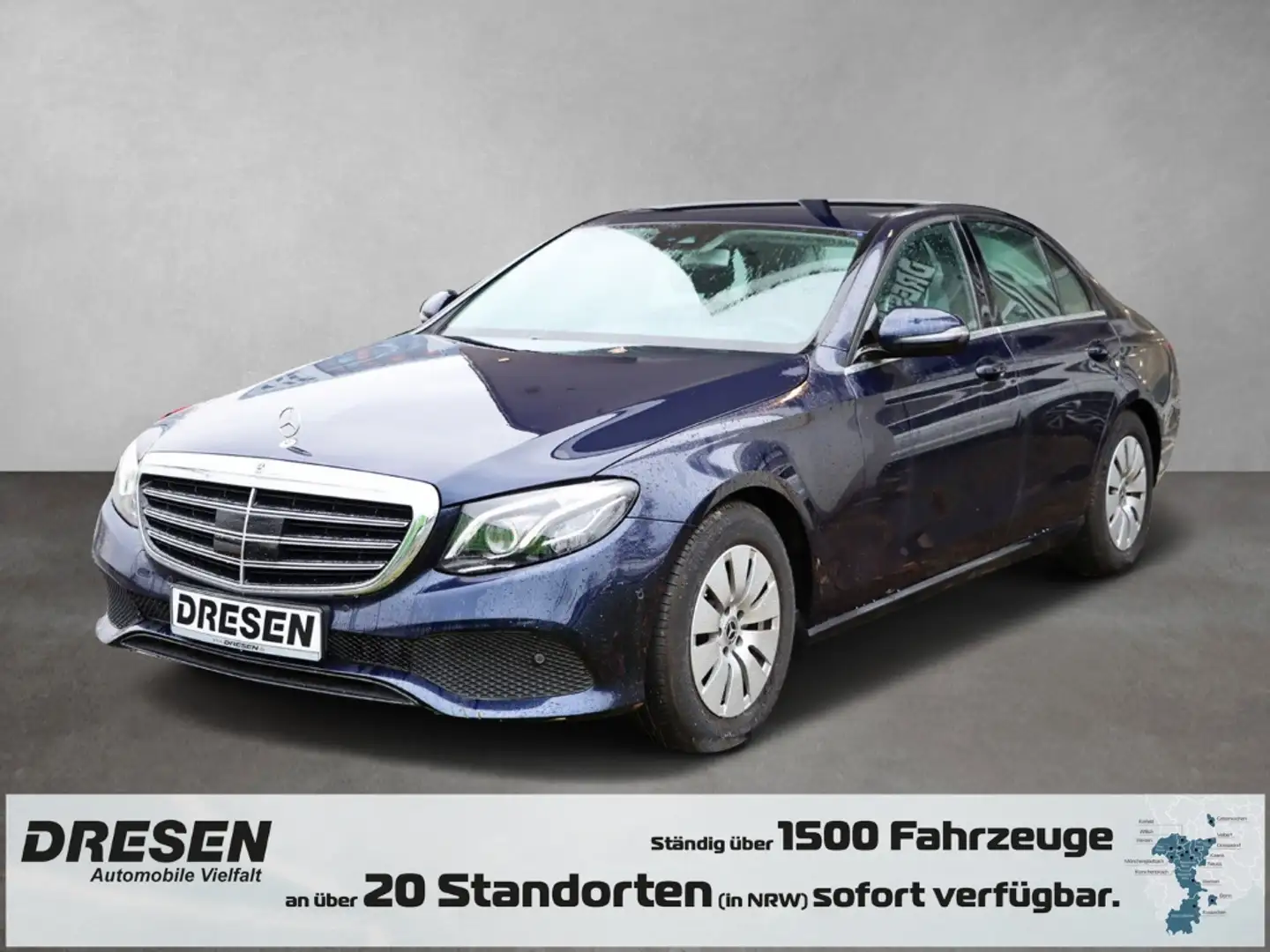 Mercedes-Benz E 220 -Klasse +Navi+Kamera+SHZ+PDCv+h.+Klimaauto.+Tempom plava - 1