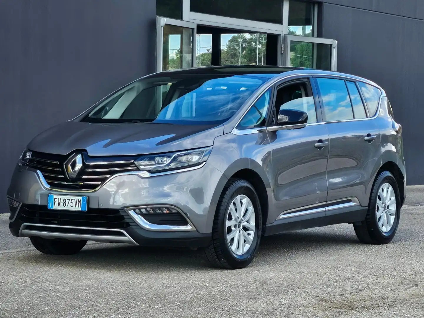 Renault Espace Blue dCi 160CV EDC Business Tetto Panoramico Grigio - 1