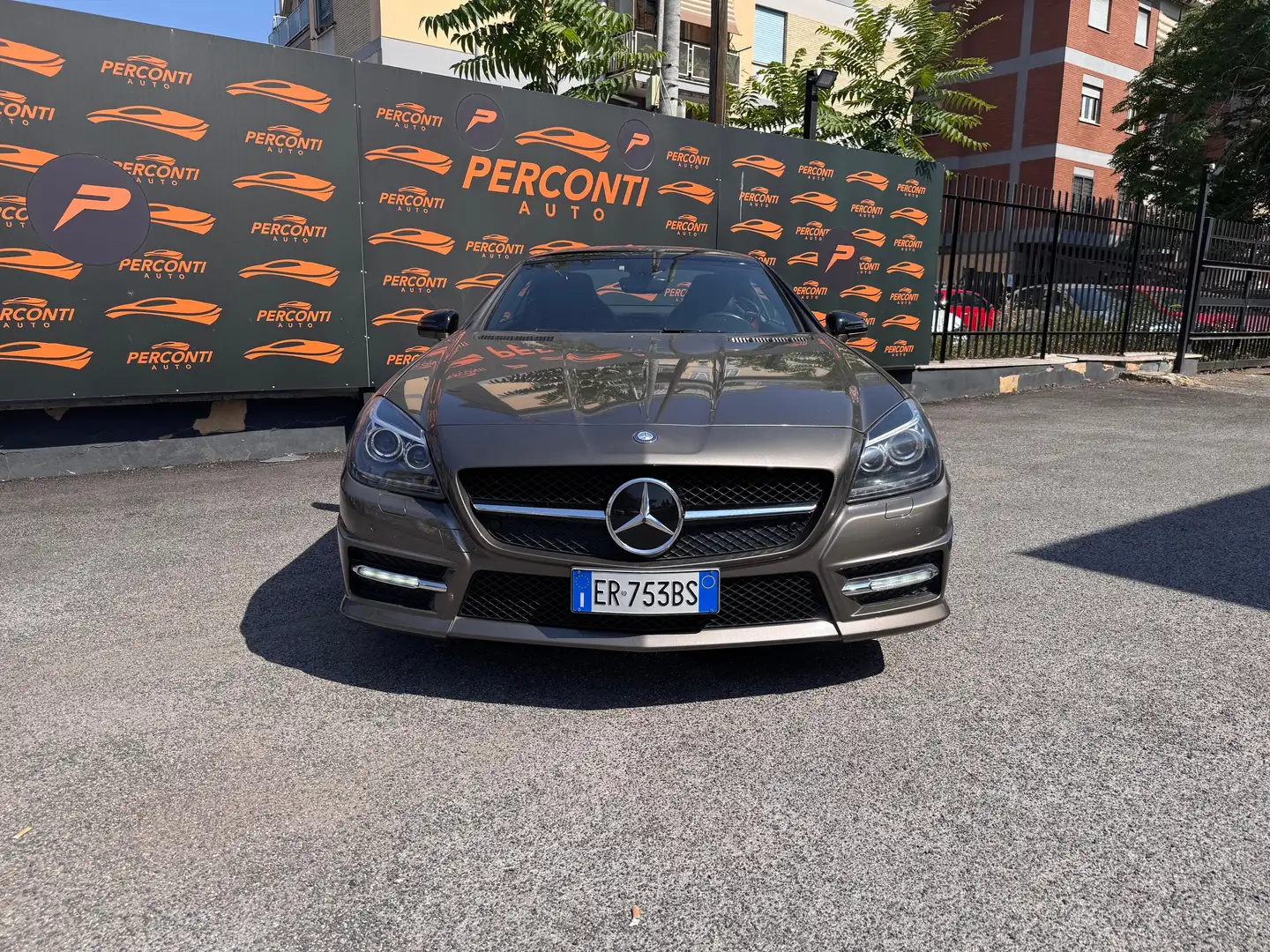 Mercedes-Benz SLK 250 (cgi be) Premium auto Grigio - 2