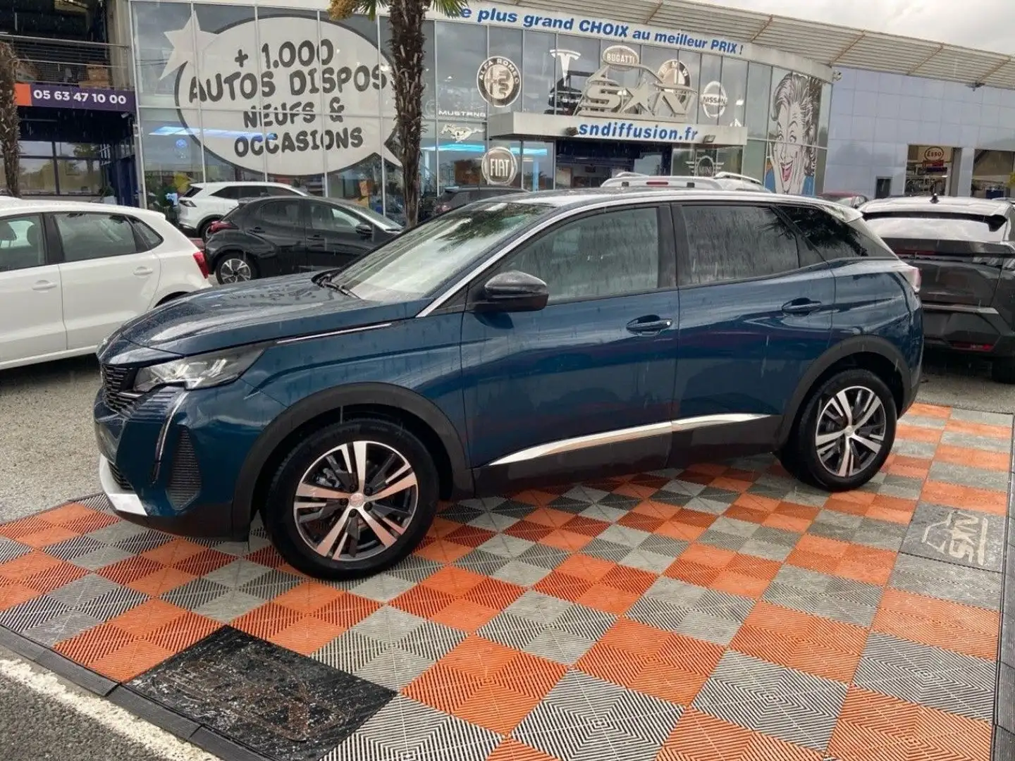 Peugeot 3008 3008 BLUEHDi 130 EAT8 ALLURE PACK Bleu - 1