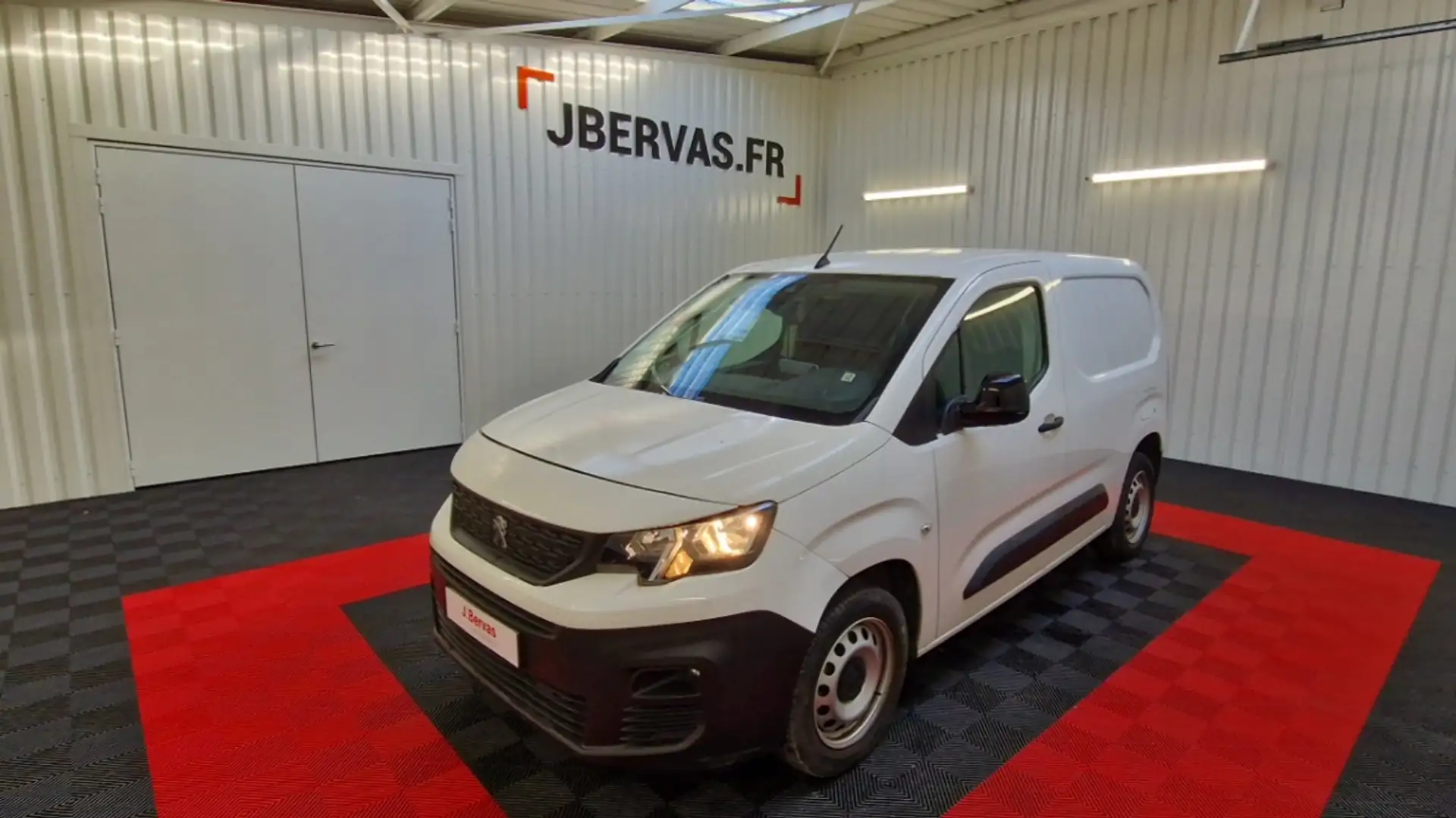 Peugeot Partner BLUEHDI 130 S&amp;S EAT8 650KG STD ASPHALT Blanc - 1