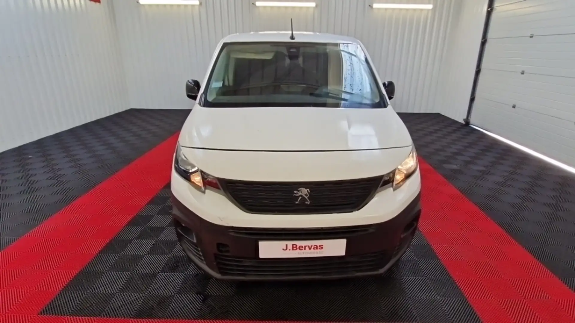 Peugeot Partner BLUEHDI 130 S&amp;S EAT8 650KG STD ASPHALT Blanc - 2