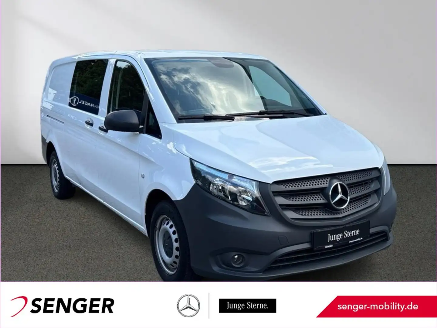 Mercedes-Benz Vito 116 CDI Kasten extralang Kamera AHK2,5t 9G Blanc - 1