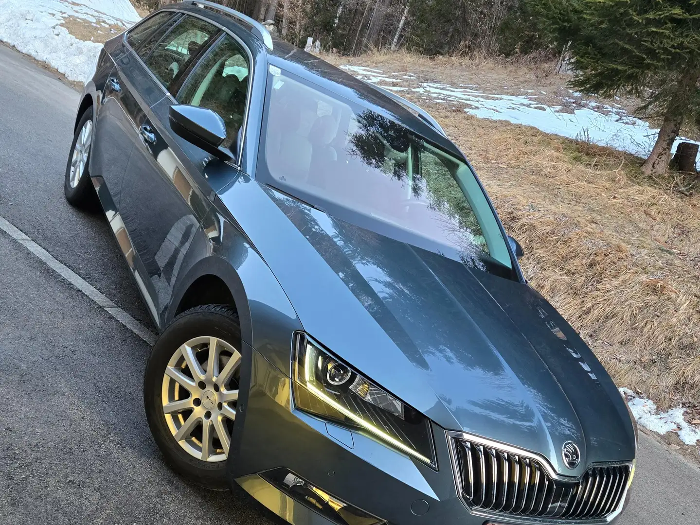 Skoda Superb Superb Kombi 2,0 TDI 4x4 Style Style Grau - 1
