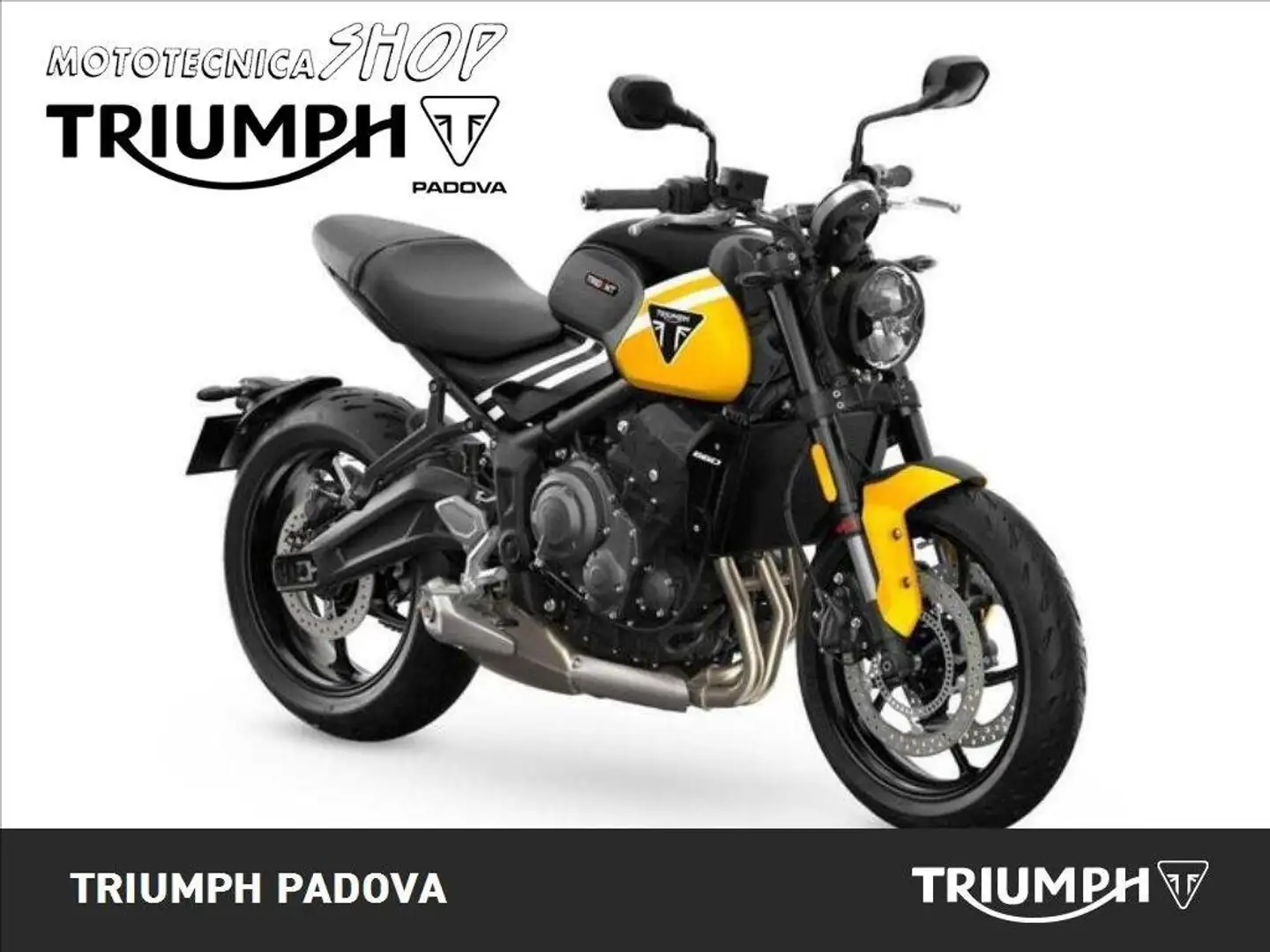 Triumph Trident 660 MY 25 Geel - 1