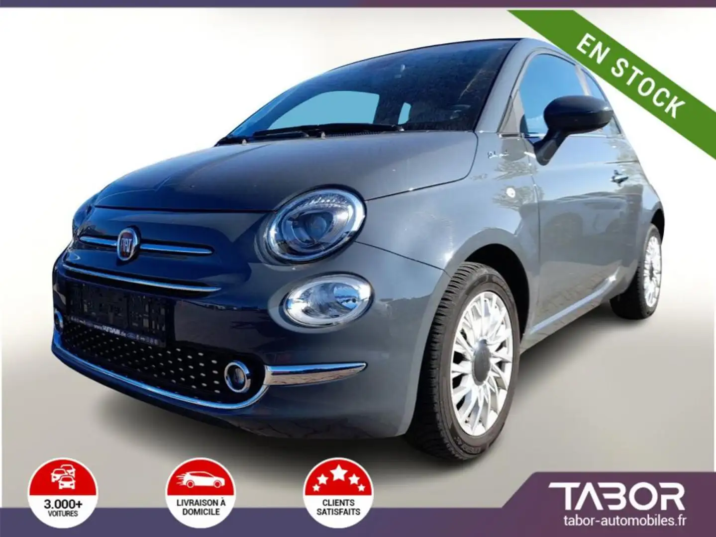 Fiat 500C 1.0 70 DolceVita TechPack+ Clima Grey - 1