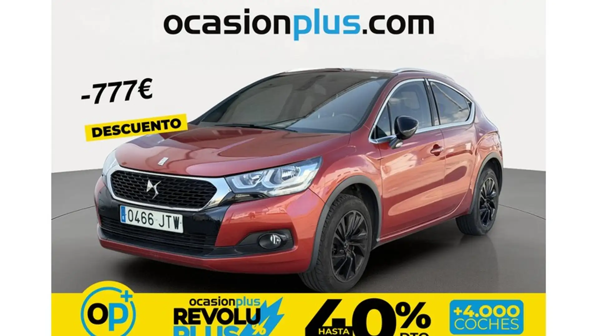 DS Automobiles DS 4 Crossback 1.6BlueHDi S&S Style Naranja - 1