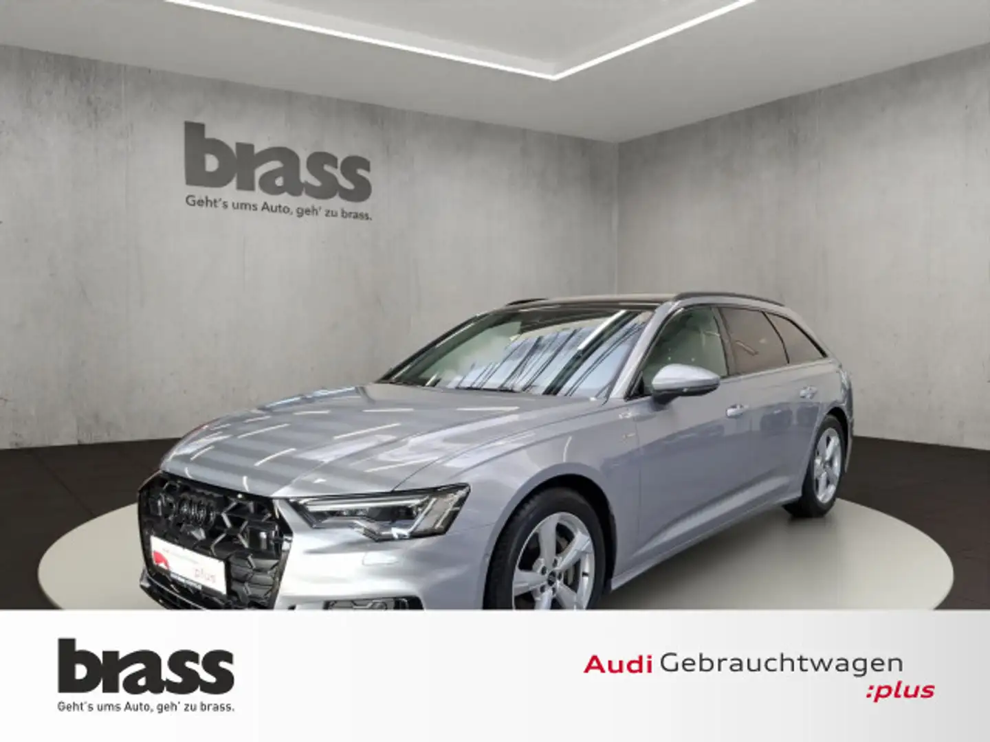 Audi A6 Design S line 50 TDI quattro 210(286) k Silber - 1