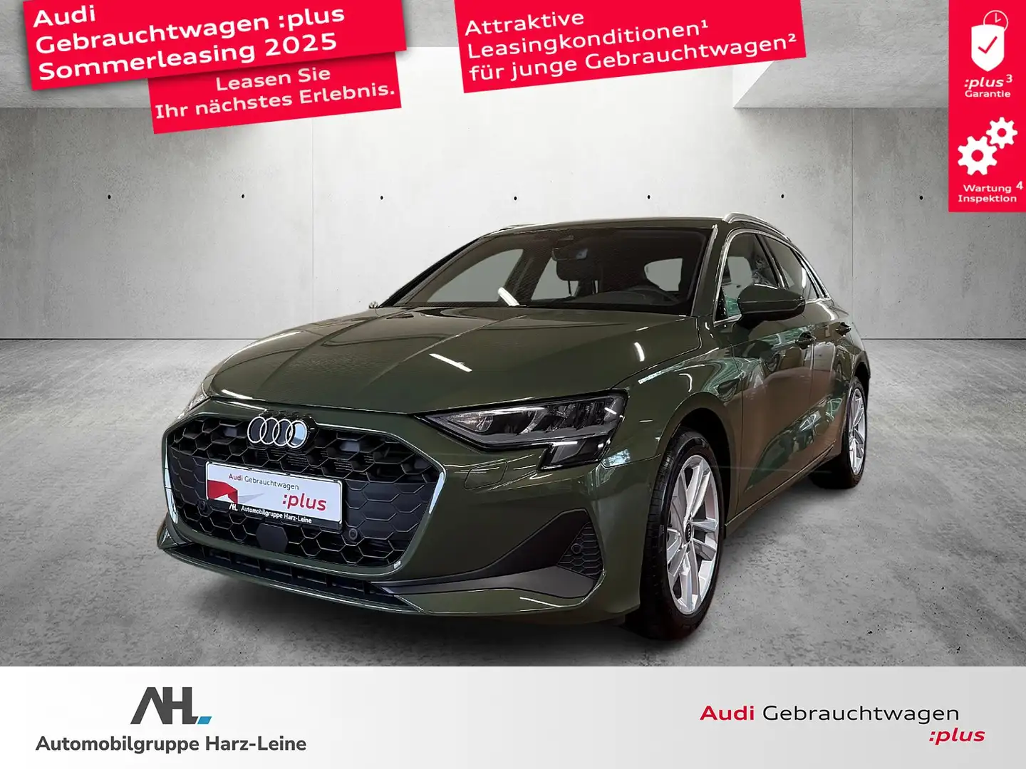 Audi A3 Sportback 35 TFSI Navi LED PDC DAB SHZ GRA Grün - 1