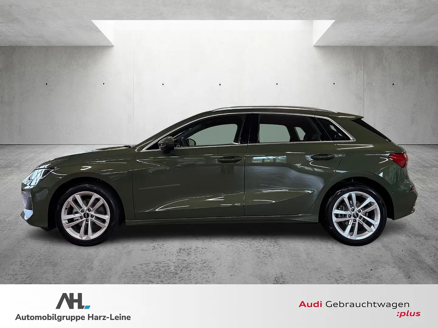 Audi A3 Sportback 35 TFSI Navi LED PDC DAB SHZ GRA Groen - 2