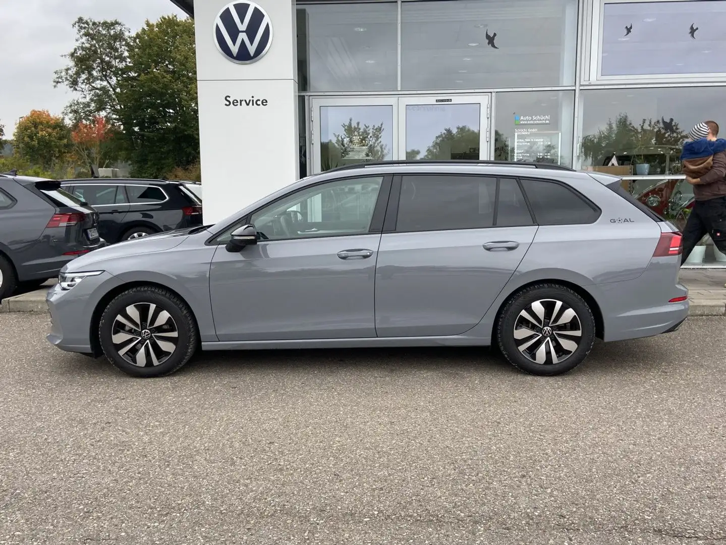 Volkswagen Golf Variant 1.5 TSI DSG Goal SPORTFAHRWERK+LED+ Grau - 2