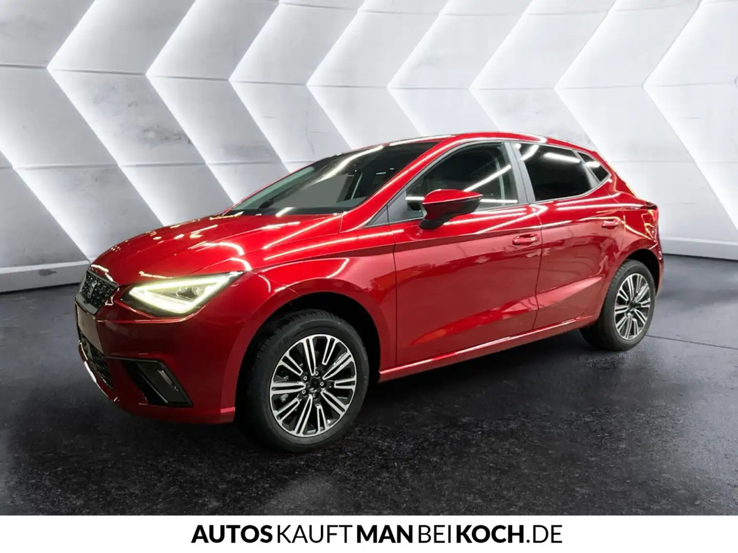 SEAT Ibiza Style Edition 1.0 TSI DSG PDC SHZ LED Klima Rot - 2