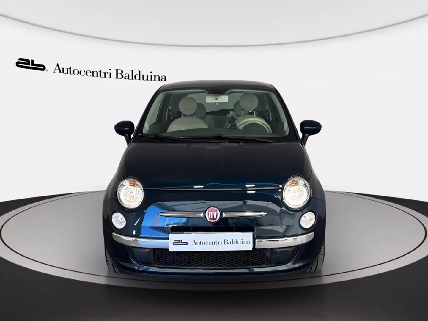 Fiat 500 1.2 lounge 69cv Blauw - 2
