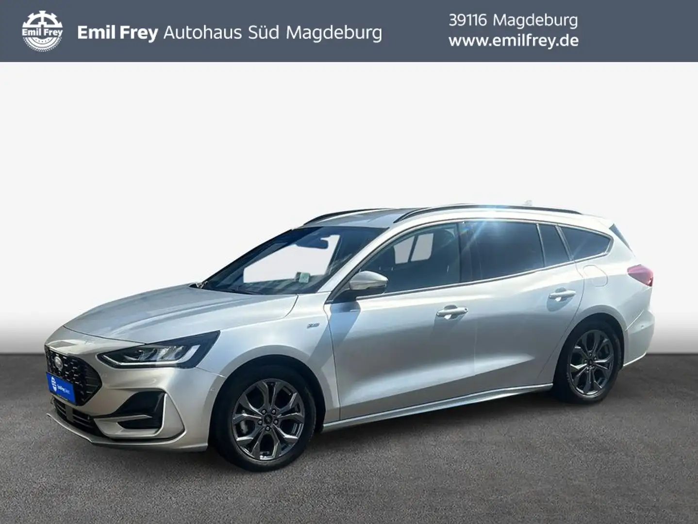 Ford Focus Turnier 1.0 EcoBoost Hybrid ST-LINE Argent - 1