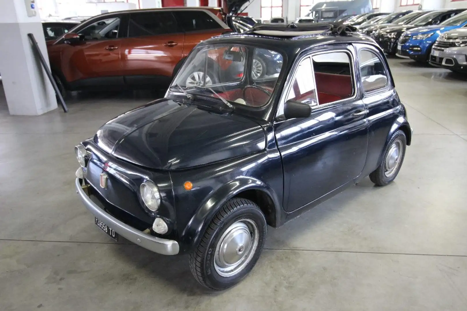 Fiat 500 F - Due proprietari Bleu - 2